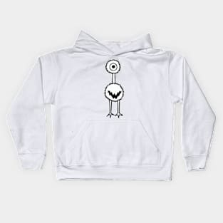 Fuzzy Eye Monster Kids Hoodie